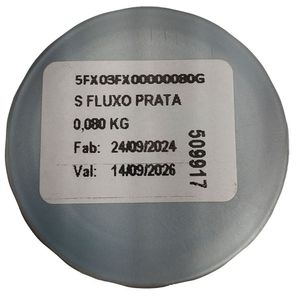 Kit 2 Fluxo De Solda Pasta Prata + 5 Varetas De Solda 1 Unidade