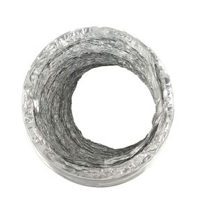 Duto Flexível Aluminizado 8" 200mm 1 Metro