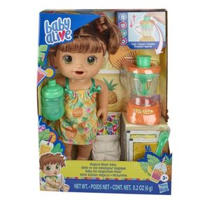 Boneca Baby Alive - Misturinha Com Liquidificador - Morena - Hasbro