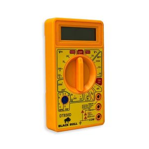 Multimetro Digital C/ Ponteiras E Beep Precisão Facilidade