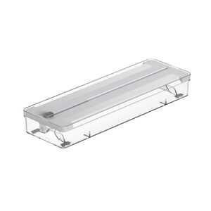 Organizador De Rolos Para Gavetas Clear 12,5 X 37,5 X 5,5 Cm Ou