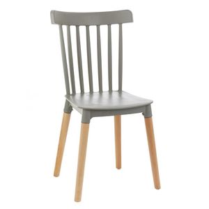 Cadeira De Design Windsor Cinza