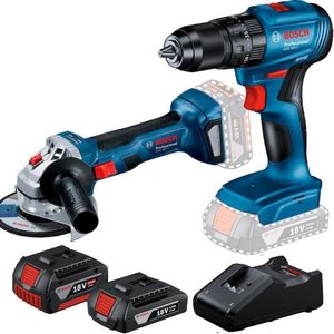 Bosch Combo Furadeira Gsb185-li + Esmerilhadeira Gws180li 2b