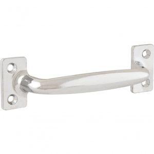 Puxador Tipo Alça 102mm Metálico Niquelado - Vonder