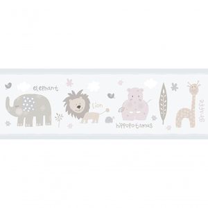 Faixa De Parede Lullaby 2422 - Tam 5m X 17,7cm (c X A)