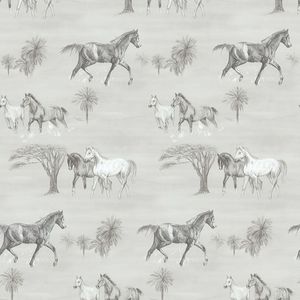 Papel De Parede Les Aventures 4 Cavalos 11200709 Tam 4m²