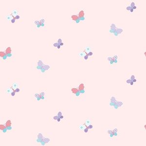Papel De Parede Just 4 Kids Borboletas G56008 - Rolo 10m X 0,52m