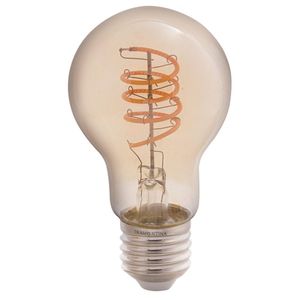 Lâmpada Led De Filamento Espiral Tramontina A60 4 W 2200 K Luz Amarela âmbar Tramontina