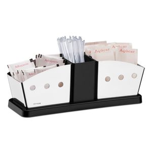Suporte Para Saches Inox Parma 20,5x6,5x7cm Brinox 1577/100