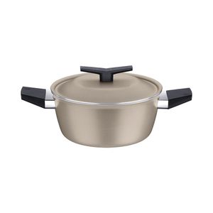 Caçarola Tramontina Spezia Induction Alumínio Antiaderente Starflon Excellent Areia 20 Cm Tramontina