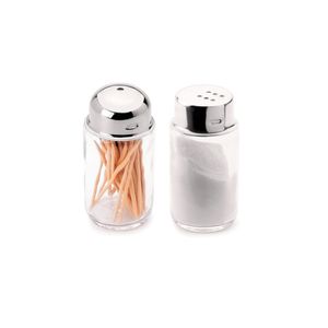 Conjunto Saleiro E Paliteiro Forma Inox 800118