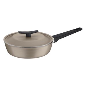 Frigideira Funda Tramontina Spezia Induction Alumínio Antiaderente Starflon Excellent Areia 24 Cm Tramontina