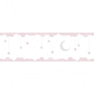Faixa De Parede Lullaby 2412 - Tam 5m X 16cm (c X A)