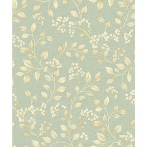 Papel De Parede Icon Folhagem Verde Ic3003