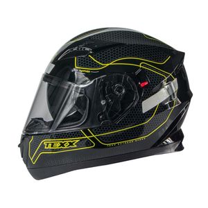 Capacete Texx Strike Panther Verd Bril 58 [f016]