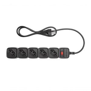 Protetor Eletronico Com 5 Tomadas Epe 205 + Preto 4824203