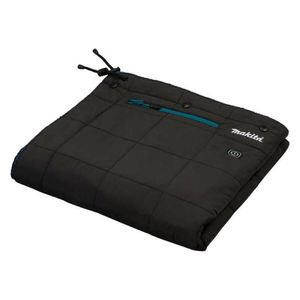 Manta Térmica A Bateria De Poliéster Ideal Para Frio Com 3 Níveis De Calor Preta Dcb200a Makita