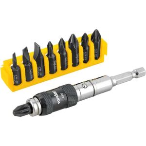 Jogo Bits Ponteira Fenda Philips 1-4\'\' Com 10 Pecas Vonder