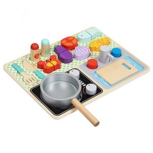 Brinquedo Conjunto Cozinha Didatico Tooky Toy Tj453