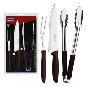 Kit Para Churrasco Tramontina Plenus 3 Peças 23498449