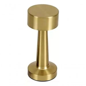 Luminária De Mesa Metal Com Led Nox Gold Gmh
