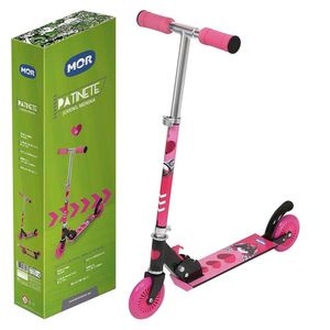 Patinete 2 Rodas Juvenil Mor Rosa