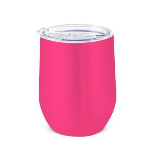Copo Térmico Aduze Cuia Lisa Rosa 300ml