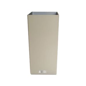 Cuia Aduze Inox Tereré Quadrada Bege 250ml