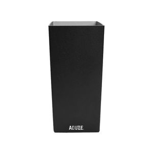 Cuia Aduze Inox Tereré Quadrada Preto 250ml