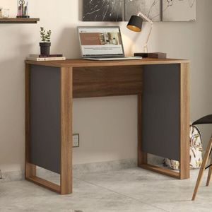 Mesa Para Computador Office Morada Amendola Grafito Demóbile