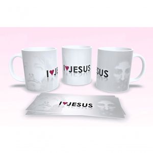 Caneca De Porcelana 325ml Decorada Frases Religiosas Estampa 20