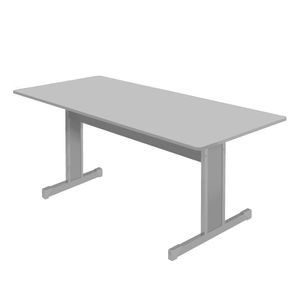 Mesa De Reunião 2.0 Ret - Cinza