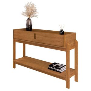 Aparador De Sala 2 Gavetas 130cm Nay C14 Cedro - Mpozenato