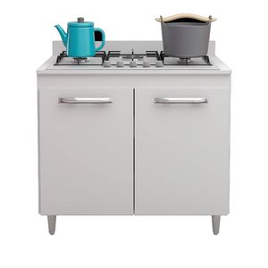 Balcão De Cozinha Cooktop 2 Portas Roma - Lumil Móveis