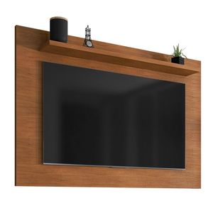 Painel Para Tv Suspenso 50 egadas 135cm Saira C14 Cedro - Mpozenato