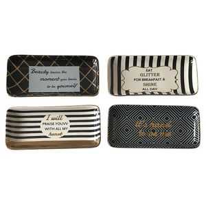 Conjunto De Travessas De Cerâmica Best Wishes