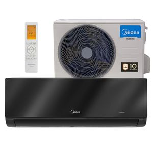 Ar Condicionado Split Midea Inverter 24000 BTUS Black Edition Quente e frio 220V 42MGVQI24M5.38MGVQI24M5