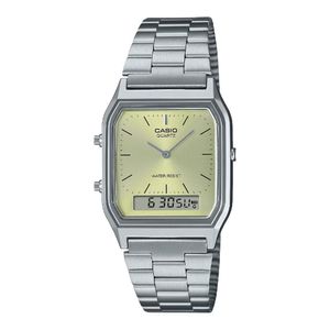 Relógio Casio Vintage Aq-230a-9amqydf Prata
