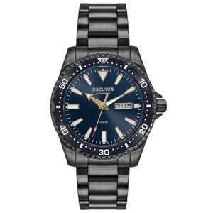 Relógio Seculus Diver Automático 44237gpsvpa4 Preto