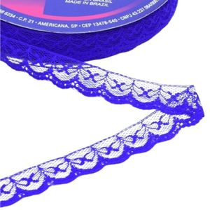 Renda Nylon Najar 21 Mm Nº5 Peça Com 50 Metros