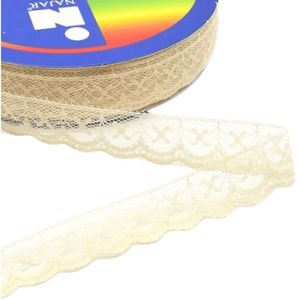 Renda Nylon Najar 21 Mm Nº5 Peça Com 50 Metros