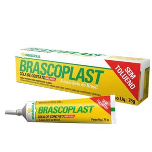 Cola De Contato Brascoplast Sem Tolueno 75 Gr