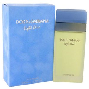 Perfume Feminino Light Blue Dolce & Gabbana 200 Ml Eau De Toilette
