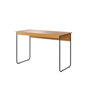 Mesa De Estudo Escrivaninha Quarto Estilo Industrial Criare Canela