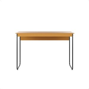 Mesa Para Escritório Escrivaninha Ofiice 120 Cm Metal Criare Canela
