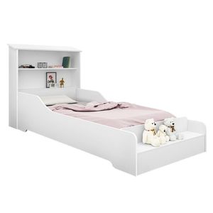 Cama Com Colchão Infantil Branca Liz