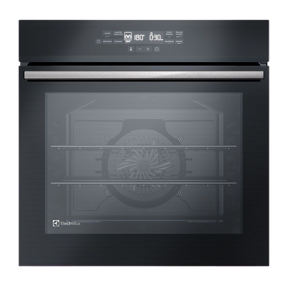 Forno De Embutir Electrolux Elétrico 80L Experience Com Foodsensor Preto OE8EF 220V