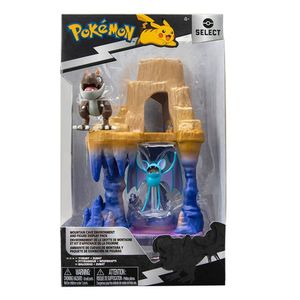 Pokemon Playset 15cm Caverna Com Tyrunt E Zubat Sunny 3283
