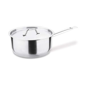 Panela Com Tampa Hercules Em Aço Inox 24cm - 4,3 L