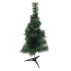 Árvore De Natal Cacto 90cm 35 Galhos Plástico E Ferro Verde